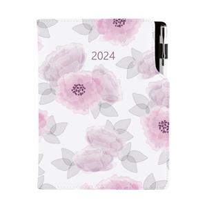 Diary DESIGN daily A5 2024 CZ - Peony