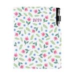 Diary DESIGN daily A5 2024 CZ - Spring flowers