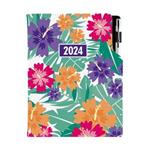 Diary DESIGN daily A5 2024 CZ - Tropic