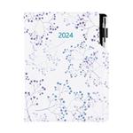 Diary DESIGN daily A5 2024 CZ - Wildflowers