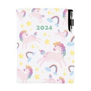 Diary DESIGN daily A5 2024 PL - Unicorn