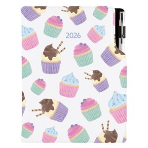 Diary DESIGN daily A5 2026 SK - Cupcake
