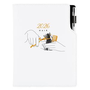 Diary DESIGN daily A5 2026 SK - Hair