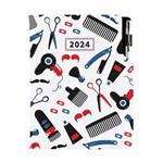 Diary DESIGN daily B6 2024 - Barber