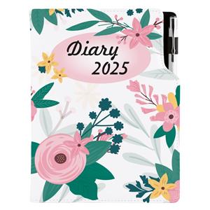 Diary DESIGN daily B6 2025 PL - Flowers