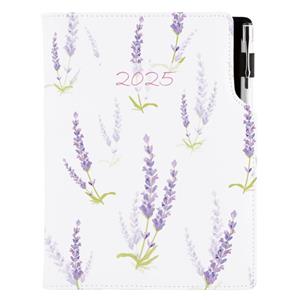 Diary DESIGN daily B6 2025 PL - Lavender