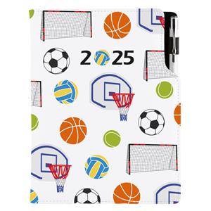 Diary DESIGN daily B6 2025 PL - Sport