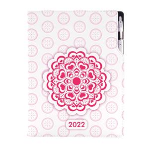 Diary DESIGN weekly A4 2022 PL - Mandala red