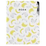 Diary DESIGN weekly A4 2024 - Banana