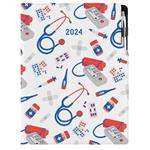Diary DESIGN weekly A4 2024 - Doctor