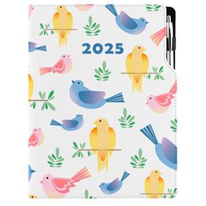 Diary DESIGN weekly A4 2025 PL - Birds
