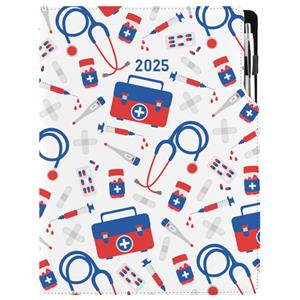 Diary DESIGN weekly A4 2025 PL - Doctor