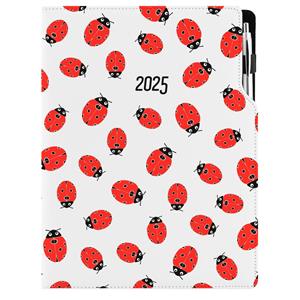 Diary DESIGN weekly A4 2025 PL - Ladybug