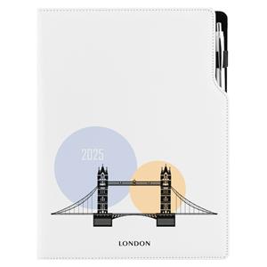 Diary DESIGN weekly A4 2025 PL - London