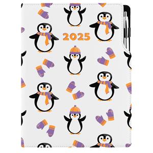 Diary DESIGN weekly A4 2025 PL - Penguin