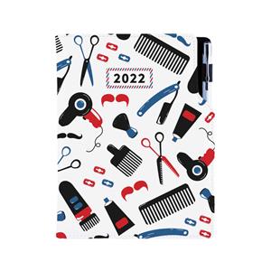 Diary DESIGN weekly A5 2022 CZ - Barber