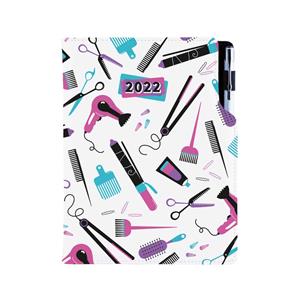 Diary DESIGN weekly A5 2022 CZ - Hairdresser