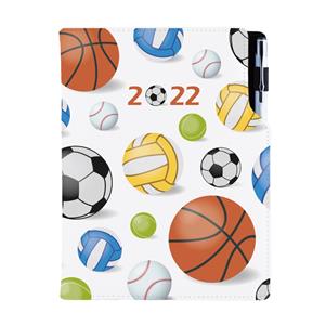 Diary DESIGN weekly A5 2022 PL - Sport