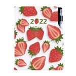 Diary DESIGN weekly A5 2022 PL - Strawberry