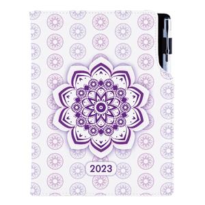 Diary DESIGN weekly A5 2023 SK - Mandala violet
