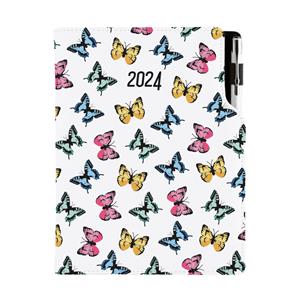 Diary DESIGN weekly A5 2024 SK - Color Butterfly