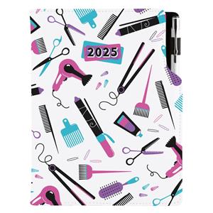 Diary DESIGN weekly A5 2025 PL - Hairdresser
