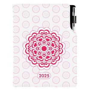 Diary DESIGN weekly A5 2025 PL - Mandala red
