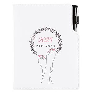 Diary DESIGN weekly A5 2025 PL - Pedicure