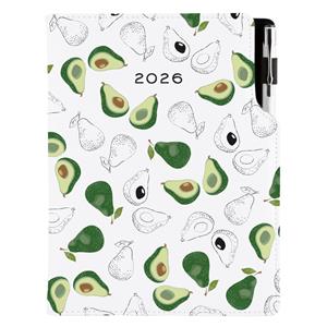 Diary DESIGN weekly A5 2026 CZ - Avocado