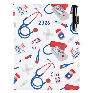 Diary DESIGN weekly A5 2026 CZ - Doctor