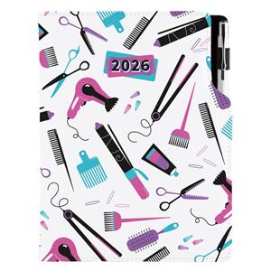 Diary DESIGN weekly A5 2026 CZ - Hairdresser