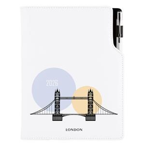 Diary DESIGN weekly A5 2026 CZ - London