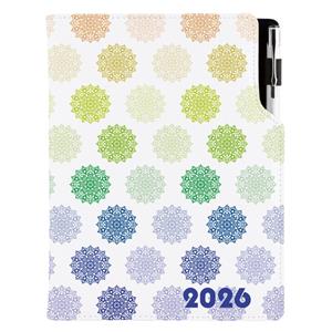Diary DESIGN weekly A5 2026 CZ - Mandala color