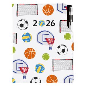 Diary DESIGN weekly A5 2026 CZ - Sport