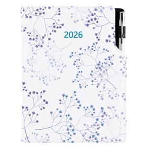 Diary DESIGN weekly A5 2026 CZ - Wildflowers