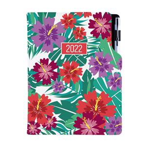 Diary DESIGN weekly B5 2022 - Tropic