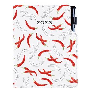 Diary DESIGN weekly B5 2023 - Chilli