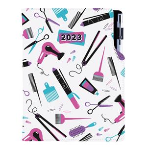 Diary DESIGN weekly B5 2023 - Hairdresser