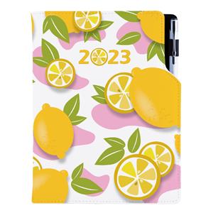 Diary DESIGN weekly B5 2023 - Lemon