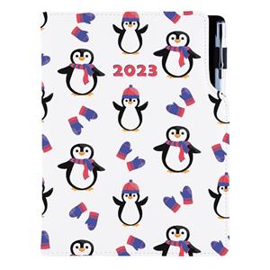 Diary DESIGN weekly B5 2023 - Penguin