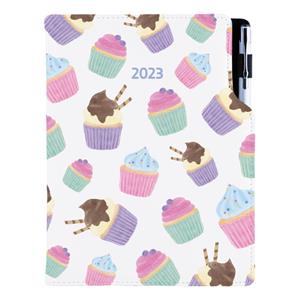 Diary DESIGN weekly B5 2023 PL - Cupcake