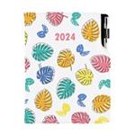 Diary DESIGN weekly B5 2024 - Leaves