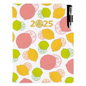 Diary DESIGN weekly B5 2025 - Lemon