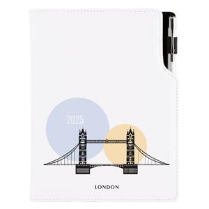 Diary DESIGN weekly B5 2025 PL - London