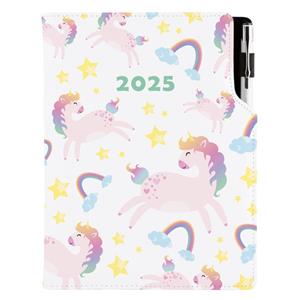 Diary DESIGN weekly B5 2025 PL - Unicorn