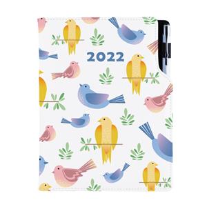 Diary DESIGN weekly B6 2022 - Birds