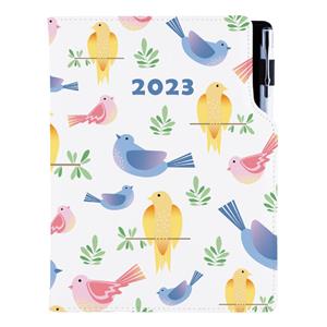 Diary DESIGN weekly B6 2023 - Birds
