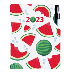 Diary DESIGN weekly B6 2023 - Melon