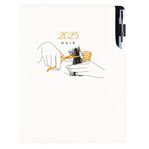 Diary DESIGN weekly B6 2025 - Hair