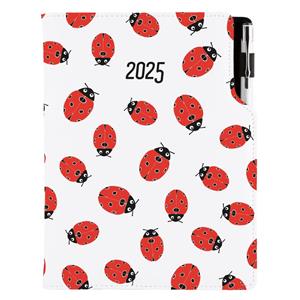 Diary DESIGN weekly B6 2025 - Ladybug